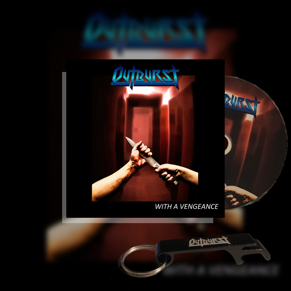With A Vengeance EP - CD Bundle mit Flaschenöffner